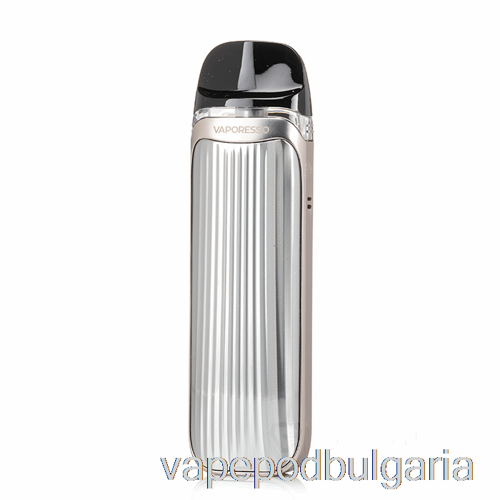 Vape 10000 Дръпки Vaporesso Luxe Qs Pod System Silver